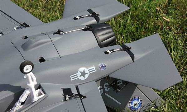 LX F-35 70mm EDF 360 Vector RC Jet With Retracts PNP - General Hobby