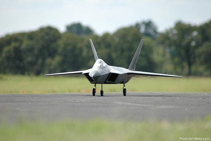 F 22 Raptor 2.4G 64mm EDF Electric RC Jet Airplane Plane 100