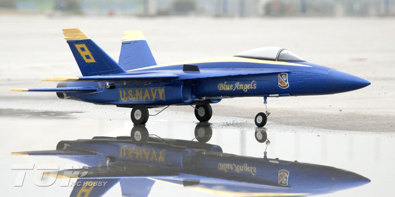 rc blue angel jet