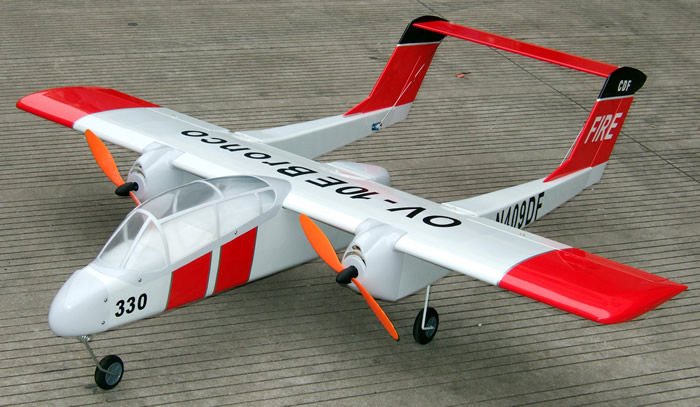 bronco rc plane