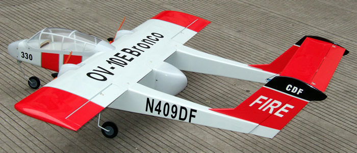 bronco rc plane