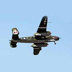 LX Super B-25 Mitchell Bomber 2000mm/79'' RC Warbird Airplane PNP, Returned Item