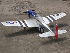 P-51 Mustnag 120 Stinky 68'' RC Airplane, Less Cowl