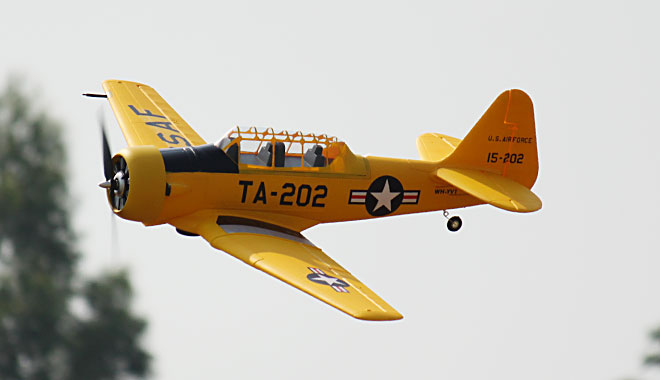 Freewing AT-6 Texan 57''/1450mm Yellow Kit Version