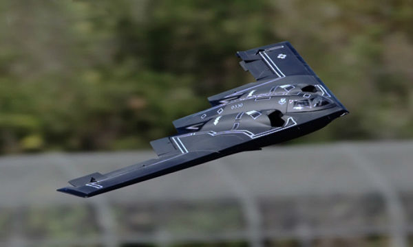 LX B2 Stealth Bomber Dual 64mm EDF Jet With Retracts Ready-To-Fly