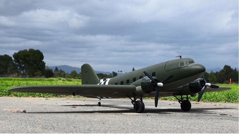 Dynam C-47 Transporter V2 Brushless RC Airplane PNP