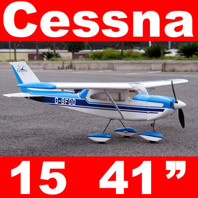 Cessna 182 Skylane EP Nitro RC Airplane ARF Blue