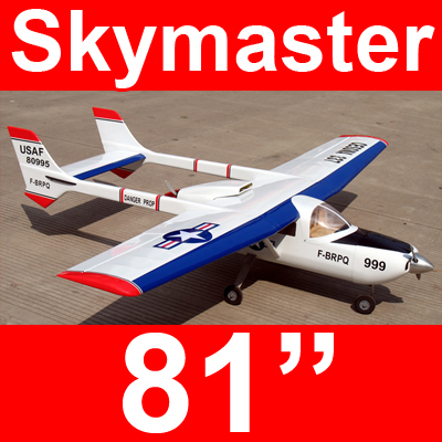 Cessna 337 Skymaster 81'' RC Airplane ARF