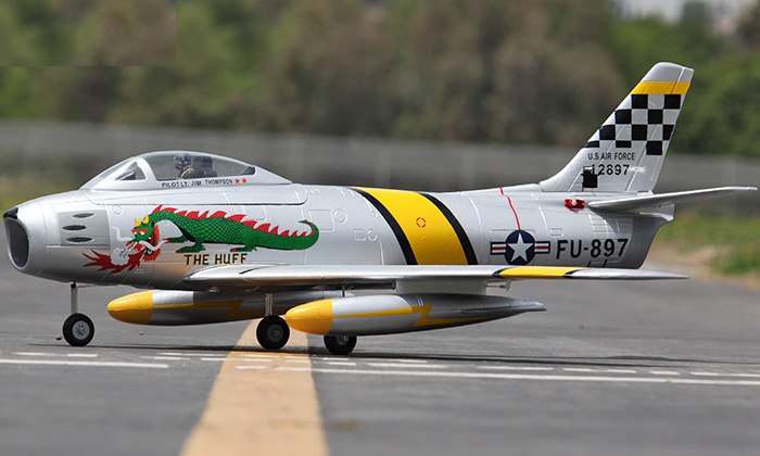 Starmax F-86 Sabre Pro 70mm Electric RC EDF Jet RC Airplane Plane PNP, Returned Item