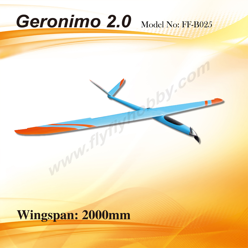 Flyfly Geronimo 2.0m Electric Glider