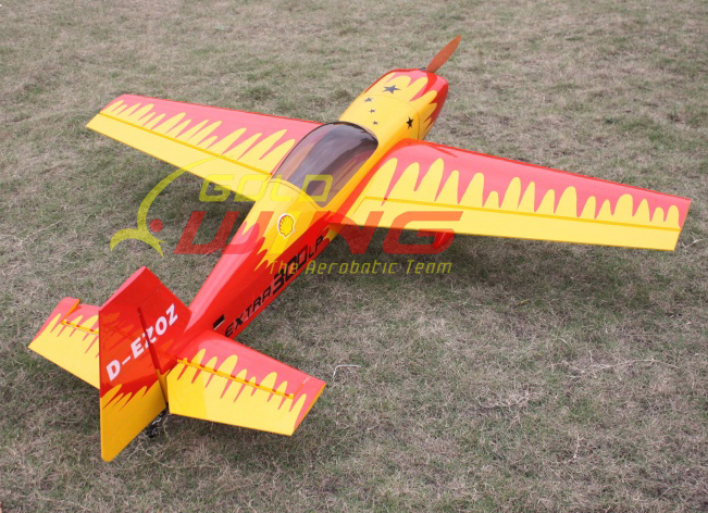 Goldwing Extra 300LP 73''/1860mm 30CC Aerobatic RC Airplane with Carbon Fiber Parts Red A