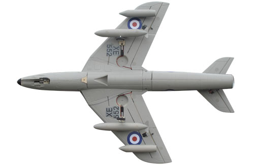 Flyfly Hawker Hunter 90mm EDF RC Jet Kit Verison