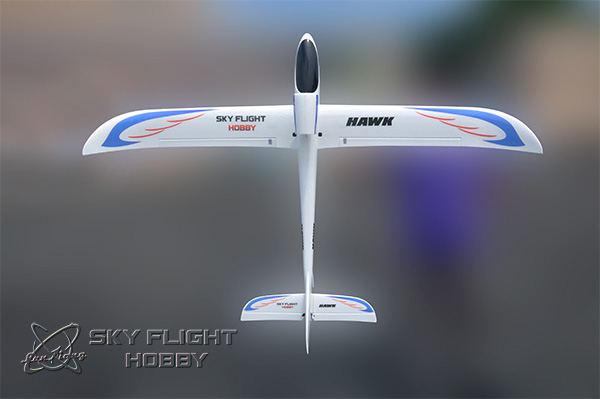LX Hawk 1800mm/71'' Electric RC Glider Kit Version