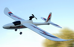 2.4Ghz 4 Channel Dynam Hawk Sky Electric Brushless Powered Glider RTF
