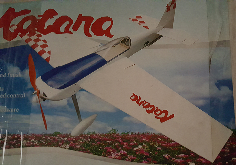Katana 38'' Balsa Electric RC Plane ARF
