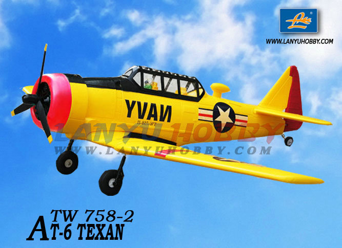Texan AT-6 Navy Jumbo 1400mm Electric RC Airplane Ready-To-Fly