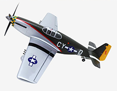 P-51 Mustang CY-D Miss Velma 30CC 71'' Fiberglass Balsa RC Warbird Plane