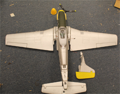 Dynam P-51 1200mm EPO Kit, Returned Item