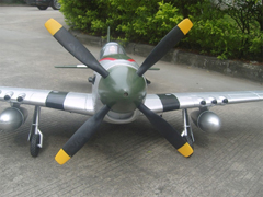Starmax P-51 Mustang 1600mm/63'' EPO PNP, Returned Item