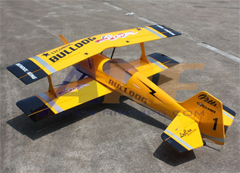 Goldwing ARF Pitts Python 50CC 71''/1800mm RC Plane Yellow B