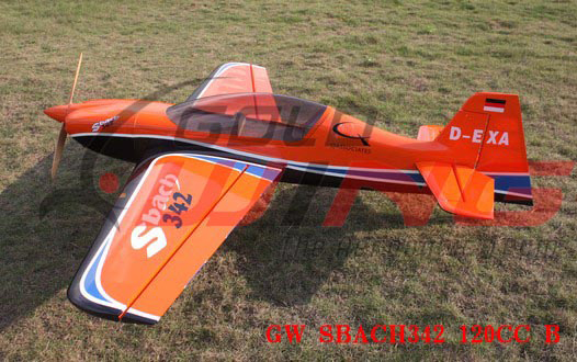 Goldwing SBach 342 120CC 108'' RC Plane B