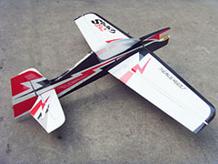 Sbach 342 20CC 65'' Profile Aerobatic RC Airplane White A