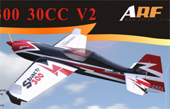 ARFMFG Sbach 300 30CC V2 A Carbon Aerobatic RC Airplane