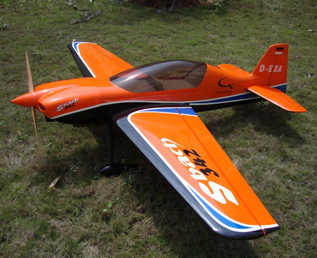 Skyline SBach 342 30CC 73'' V2 Carbon Fiber Aerobatic RC Airplane Orange C