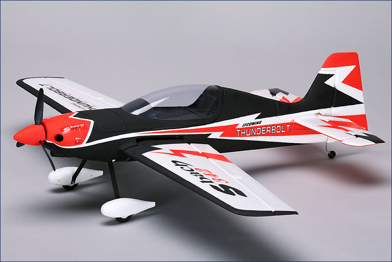 HSD Sbach 342 1400mm Wingspan EPO Electric RC Plane PNP Black