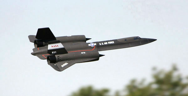 LX SR71 Blackbird Dual 64mm EDF Jet With Retracts RTF Ready-To-Fly