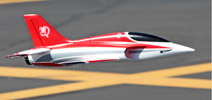 Freewing Stinger-64 64mm EDF Electric RC Jet PNP Red