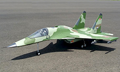 Freewing Su-34 Fullback Dual 64mm EDF 360-Degree Vector Thrust RC Jet Green PNP