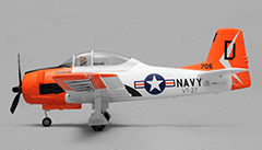 T-28 1450mm Warbird Electric RC Airplane Plane Radio Controlled PNP Installed With Motor/ESC/Servos/Propeller/Retracts