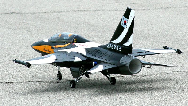 Unique Models T-50 820mm Wingspan 70mm EDF RC Jet PNP Black