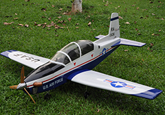 Unique Models T-6 Texan II 1200mm Electric RC Plane PNP, Returned Item