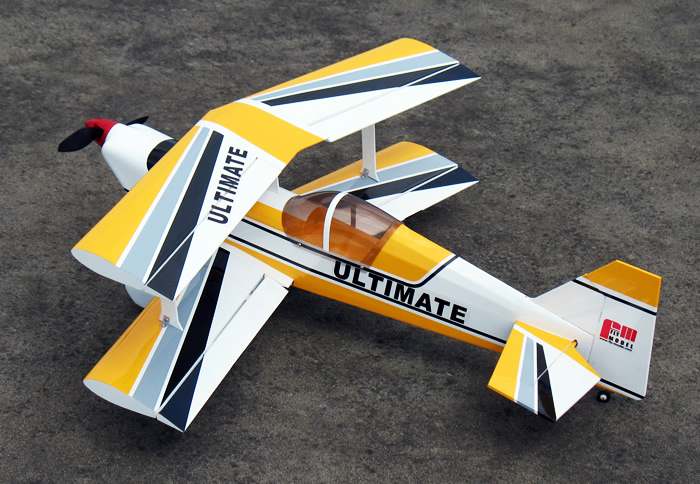 Ultimate Bipe Electric RC Airplane 30'' ARF Yellow