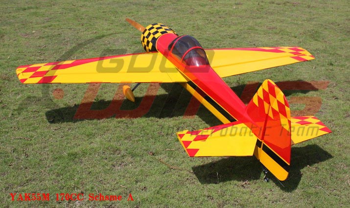 Goldwing Yak 55M 170CC 126'' Aerobatic RC Airplane With All Carbon Fiber Accessories