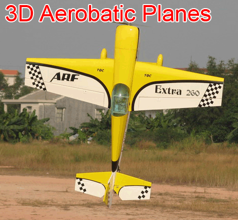 3D Aerobatic RC Airplanes