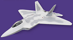 Flyfly F-22 Raptor 92mm EDF RC Jet Kit Version