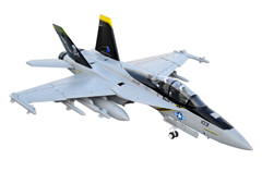 LX F-18 Twin 70mm EDF Jolly Rogers RC Jet With Retracts Kit Version