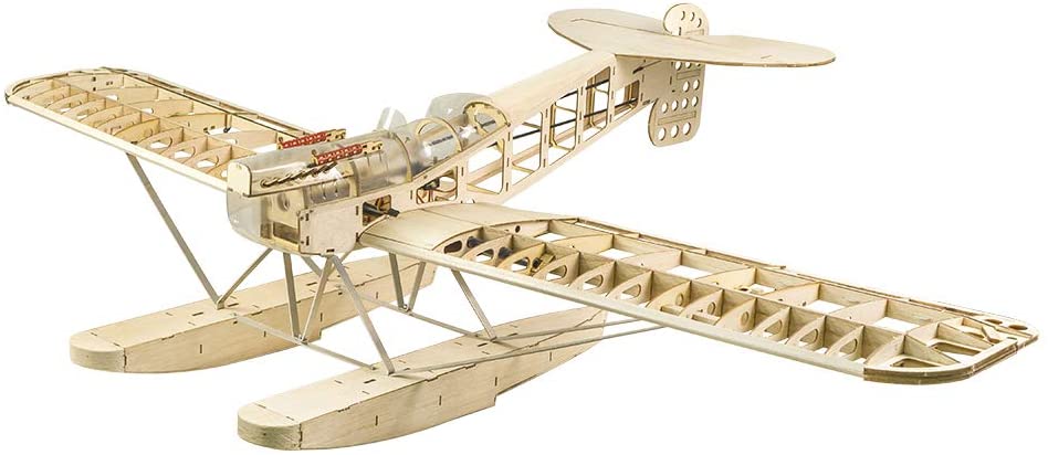 DW Hobby 1.4M Hansa-Brandenburg W.29 Balsa Electric Seaplane Kit