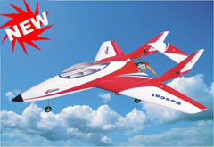 Richmodel Keecat 65 55.1'' Prop Jet RC Airplane ARF, Missing Canopy