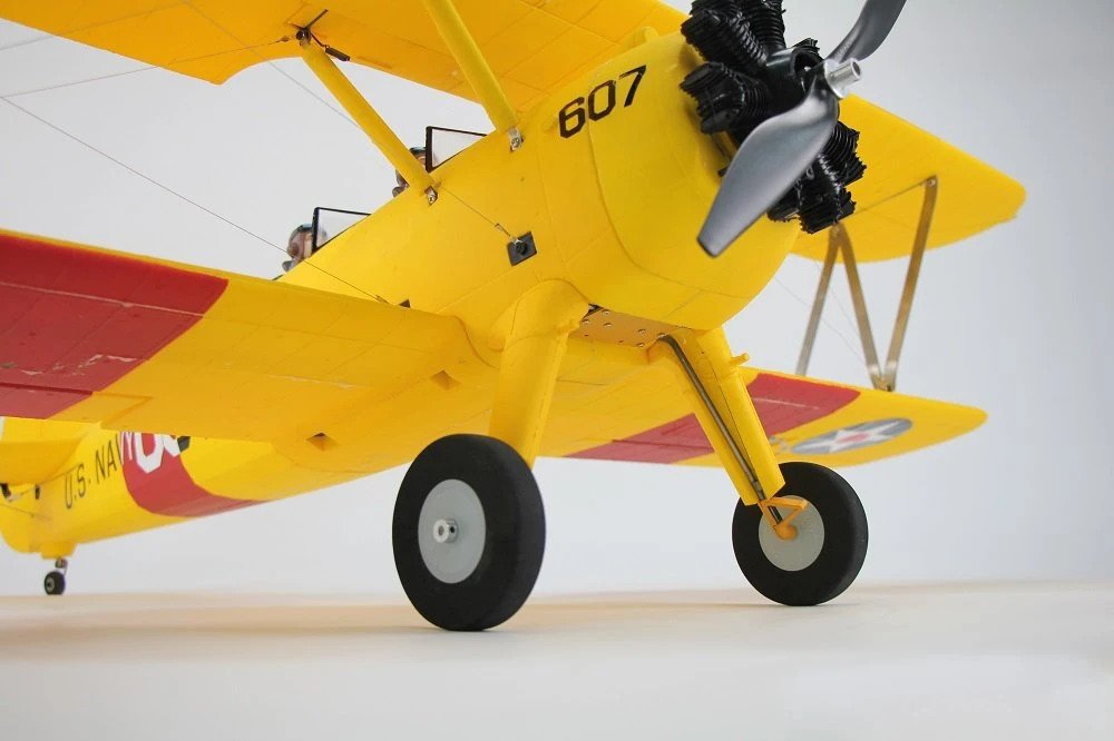 Dynam PT-17 1300mm Wingspan RC Plane PNP Yellow