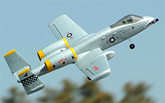 Dynam A-10 Thunderbolt II V2 Twin 64mm EDF RC Jet with Retracts 1080mm Wingspan PNP Grey