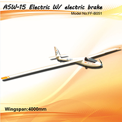 Flyfly ASW-15 4m/157'' Electric RC Gilder with Brake FF-B051