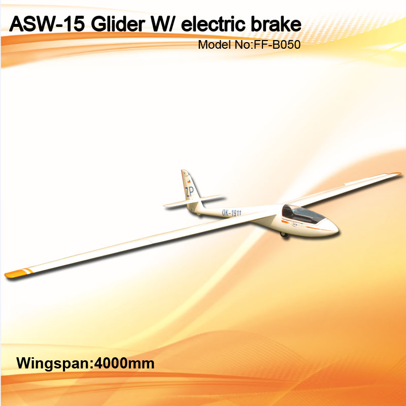 Flyfly ASW-15 4m/157'' Glider with Brake FF-B050