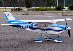 Cessna Skylane 15 41" Nitro/Electric RC Airplane ARF Blue, Returned Item