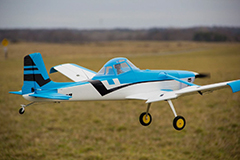 Dynam Cessna 188 Crop Duster 59''/1500mm Electric RC Plane Blue Ready-To-Fly