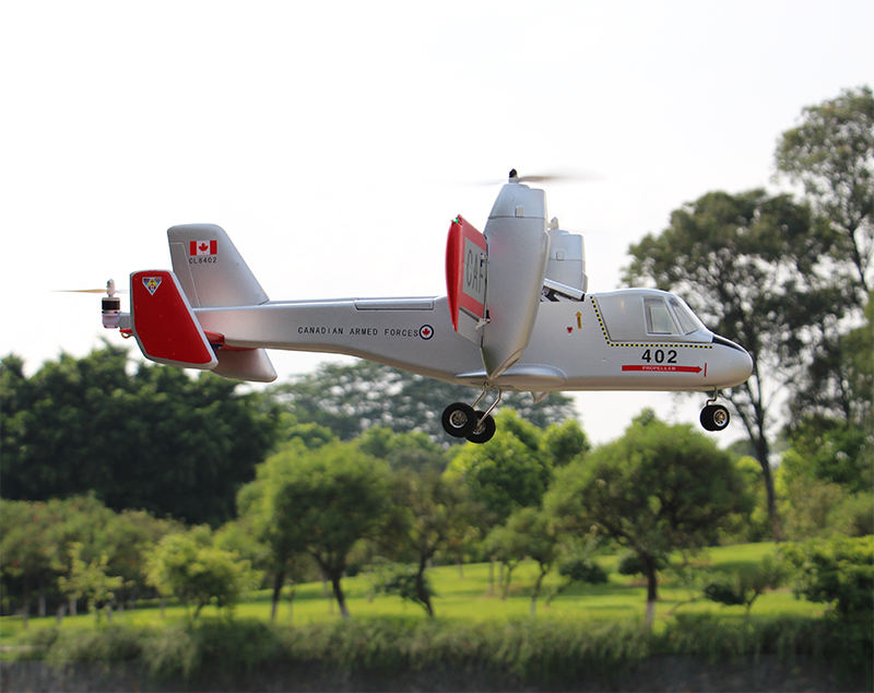 Unique Model Canadair CL-84 Dynavert Tilt-Wing VTOL RC plane PNP