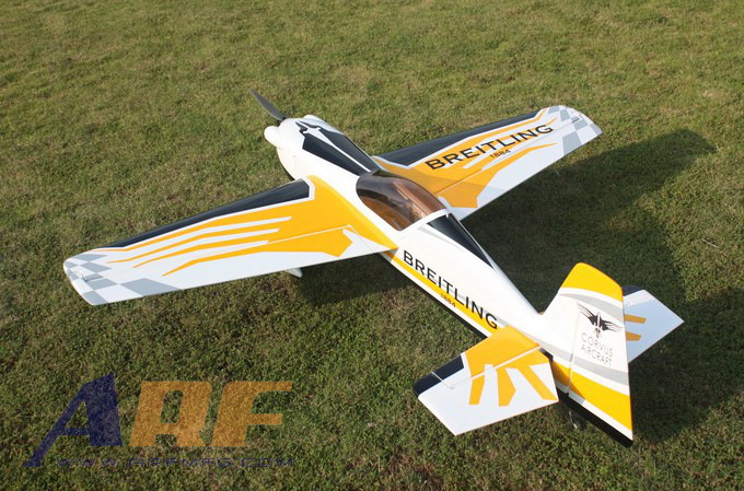 Goldwing ARF Corvus 540 70E 59'' 1500mm Aerobatic RC Plane A Yellow